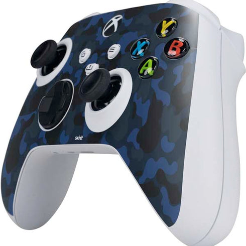 Blue Street Camo Xbox Series S Controller Skin